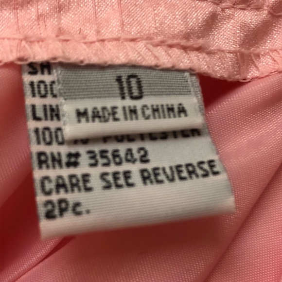 Pretty in pink vintage suit 1980s - Picture 8 of 12